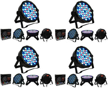 Load image into Gallery viewer, 4 MR DJ MEGA354 Slim Disco DJ Party Club Stage Show Lighting Flat Par Wash Lighting