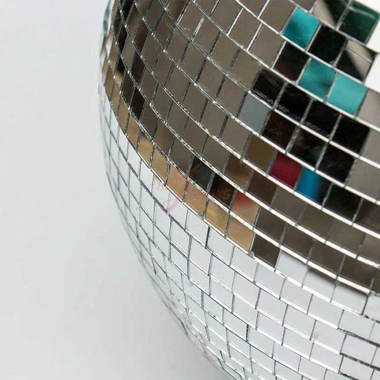 MR DJ MB20 20" mirror ball covered in 1/4-inch mirrored glass + Motor