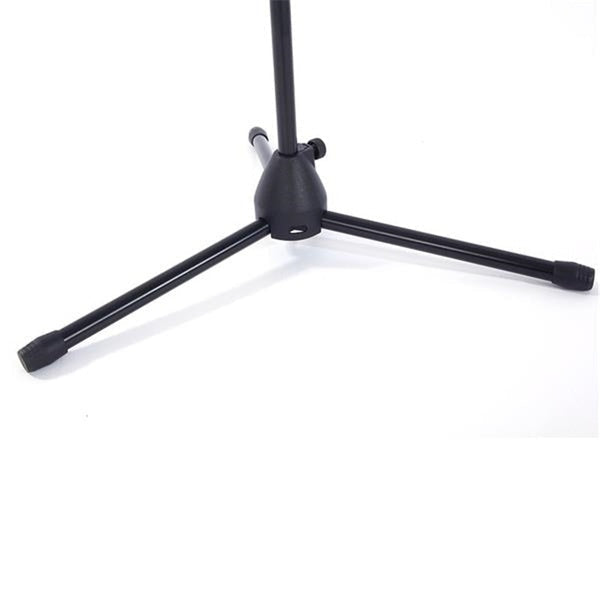 MR DJ MS800 Universal Heavy-Duty Tripod Microphone Stand with Mic Holder Clips