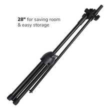 Load image into Gallery viewer, MR DJ MS800 Universal Heavy-Duty Tripod Microphone Stand with Mic Holder Clips