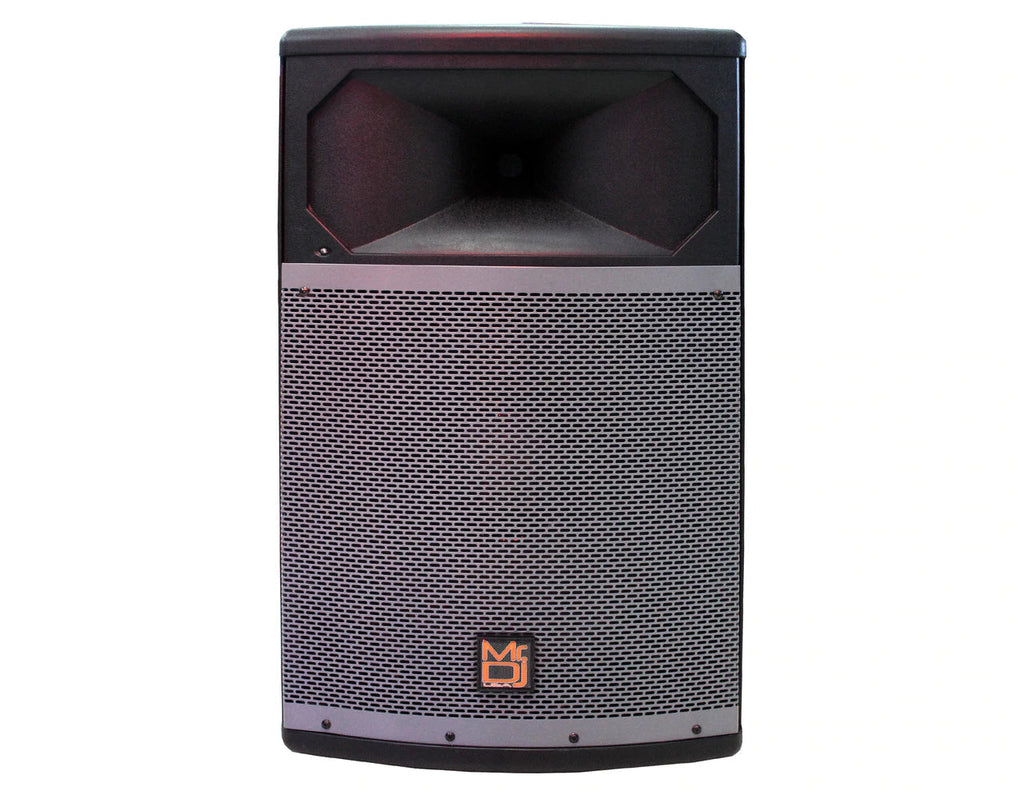 2 MR DJ PRO115S 4000W 15" Woofer Passive Live PA DJ Speaker Monitor