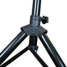 Load image into Gallery viewer, MR DJ SS350B Universal Black Folding Tripod PRO PA DJ On Stage Speaker Stand