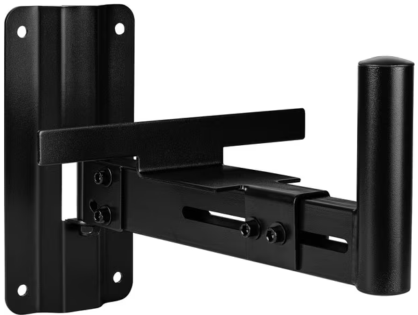 2 MR DJ WM550 Universal Adjustable Wall Mounting Speaker Bracket Pole & stabilizer bracket