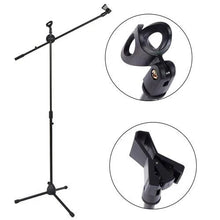 Load image into Gallery viewer, 10 MR DJ MS500 Universal Heavy Duty Telescoping Microphone Mic Boom Stand, Tripod