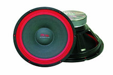 Load image into Gallery viewer, MR DJ PA106 6.5" 200-Watt Universal PA/DJ Raw Woofer Subwoofer, Black/Red