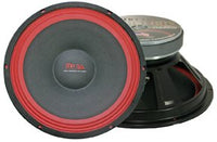 MR DJ PA110 10" woofer subwoofer with black and red design, showcasing strong build for PA and DJ applications. MR DJ PA110 10" woofer subwoofer with black and red design, showcasing strong build for PA and DJ applications.