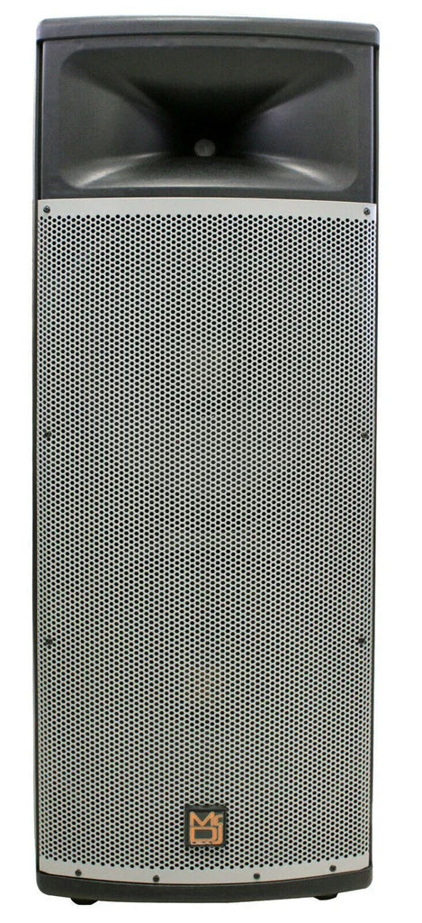 2 MR DJ PRO215S Professional PRO PA DJ Dual 15" 3-Way Full-Range Passive DJ PA Multipurpose Live Sound Loudspeaker