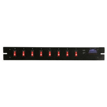 Load image into Gallery viewer, Mr. Dj PSC108 Power Switcher Surge Protectors <br/>Rack Mountable 8 Port Power Switcher Surge Protectors ON / OFF Power Center