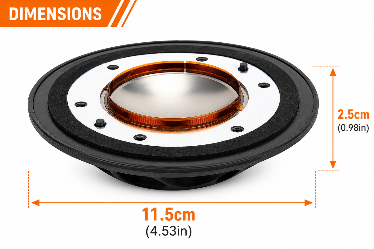 MR DJ RX22 Fits Speaker Diaphragm Peavey 22XT, RX22, 22A, 22T, 2200 10-924