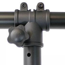 MR DJ LSTBAR5R Universal 5 Ft Round Lighting Cross Bar For Tripod Speaker Light Stands