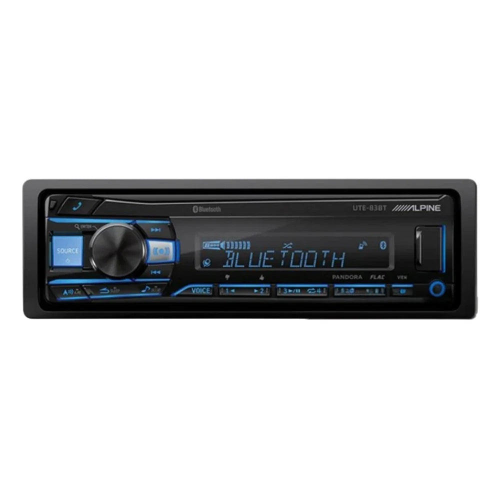 ALPINE UTE-83BT Digital Media Advanced Bluetooth Car Receiver w/AUX/USB+Remote