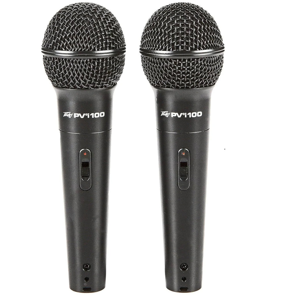 Peavey PVi 100 (2 Pack) Dynamic Cardioid Microphone XLR Input