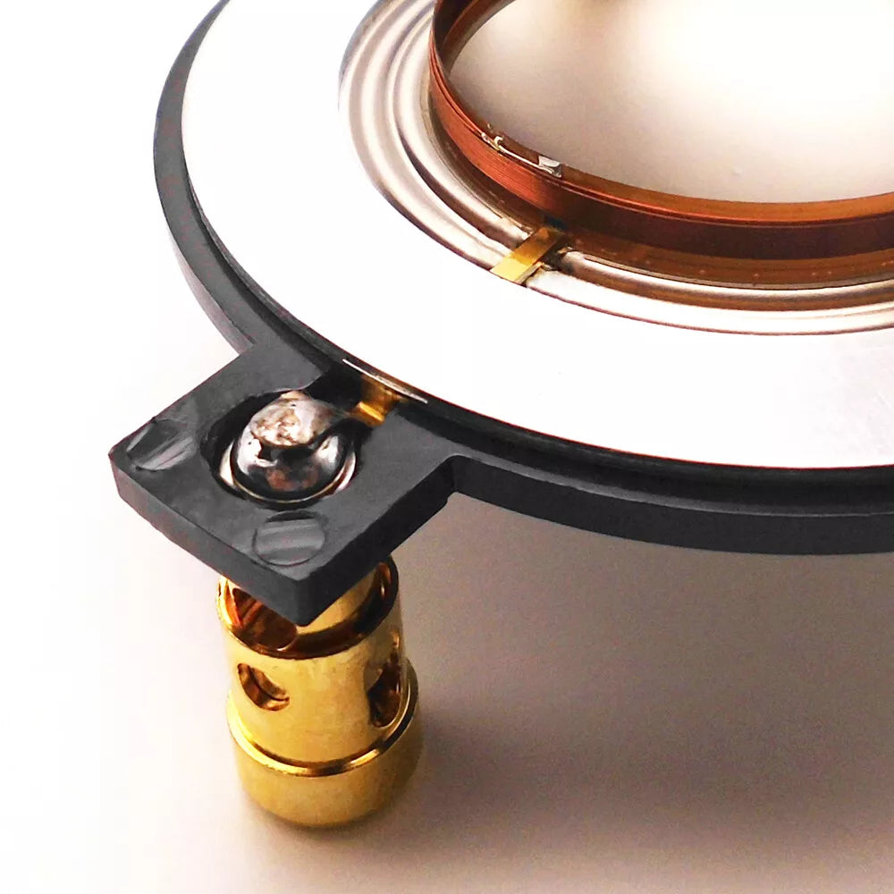 MR DJ DIAPHRAGM1.75 1.75" Titanium Compression Driver Tweeter Replacement Diaphragm