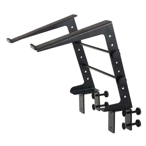 MR DJ LTS109BL Laptop Computer Stand Blue Mobile Disc Jockey PC Table Rack Mount Clamp Bracket