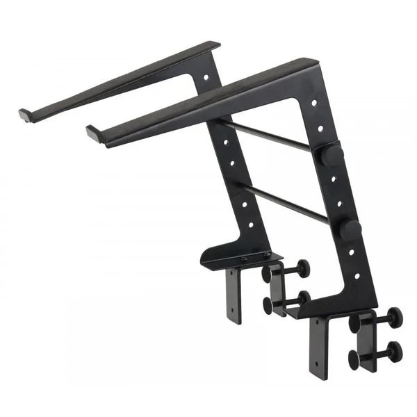 MR DJ LTS109YL Laptop Computer Stand Yellow Mobile Disc Jockey PC Table Rack Mount Clamp Bracket