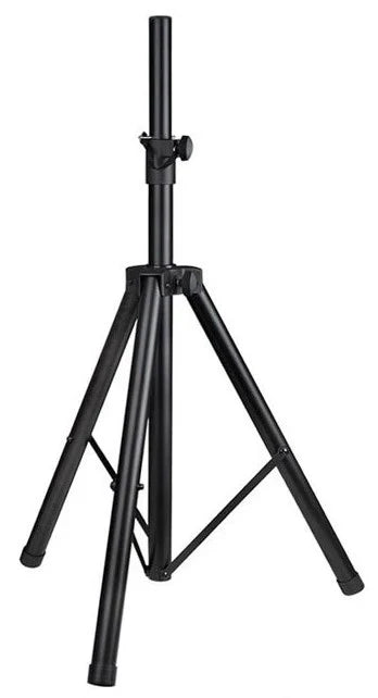 2 Pack MR DJ SS350B Universal Heavy-Duty Folding Tripod Speaker Stand