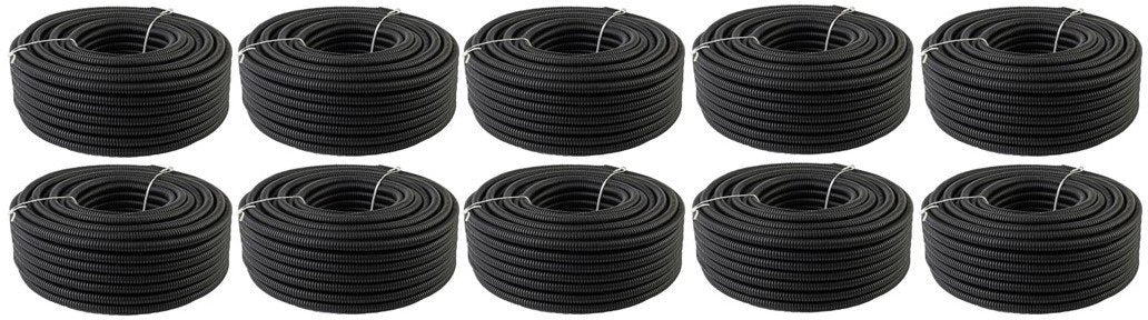MR DJ DJSLT14 1000 FEET 1/4" Split Loom Wire TUBING Hose Cover AUTO Home Marine