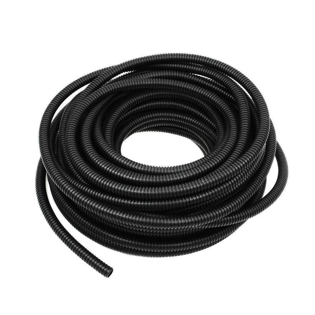 MR DJ DSLT14 1/4" 20' split loom tube polyethylene high temperature DJ automotive marine industrial electrical wire & cable conduit