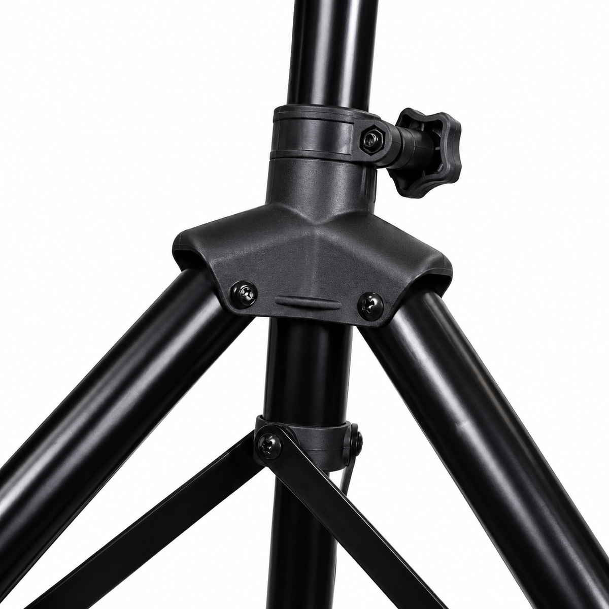 MR DJ SS310B Universal Black Heavy Duty Folding Tripod PRO PA DJ Home On Stage Speaker Stand Mount Holder