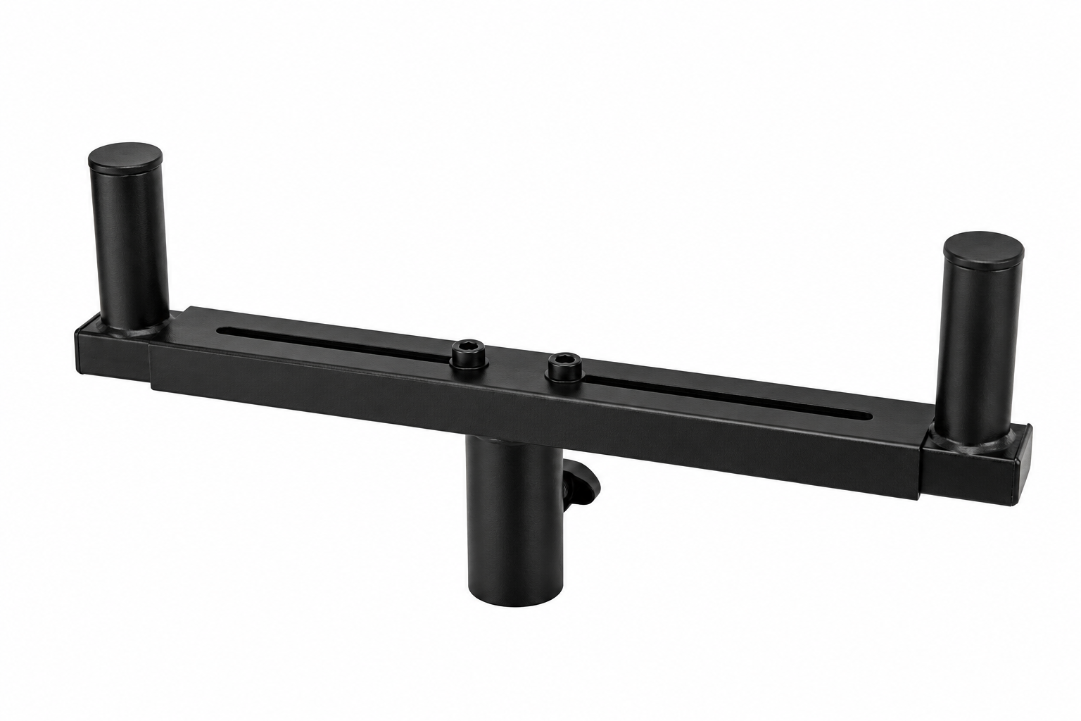 2 MR DJ SSD80 Universal Dual Speaker Pole Mount Adjustable Bars for PA/DJ Speaker Cabinets