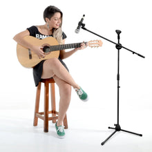 Load image into Gallery viewer, 10 MR DJ MS500 Universal Heavy Duty Telescoping Microphone Mic Boom Stand, Tripod