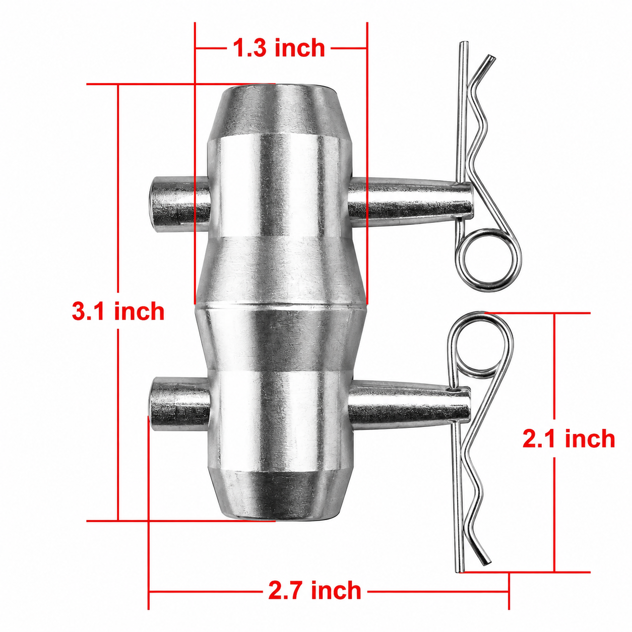 MR TRUSS TDCC30-4 4 Pack Double-Ended Conical Coupler Stage Lighting & Square Truss Systems