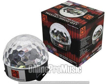 Load image into Gallery viewer, Mr. Dj LED DOME CRYSTAL Six Ring Crystal Ball