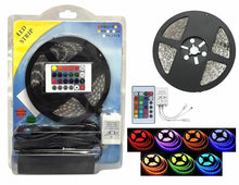 Load image into Gallery viewer, MR DJ LED STRIP &lt;br/&gt;RGB COLOR LED RIBBON KIT W/ POWER PLUG, REMOTE, WTR RESISTANT