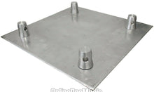 Load image into Gallery viewer, MR TRUSS BP1414 Universal Aluminum Base Plate 12&quot; x 12&quot; for 12 Inch Square Truss