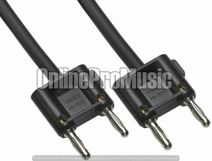 Mr. Dj CBB6 6-Feet Banana Male to Banana Male Speaker Cable
