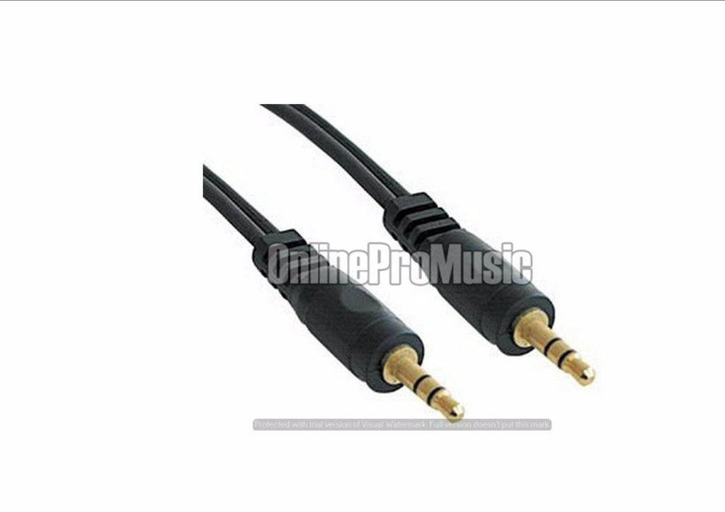 Mr Dj ACMM3<BR/> 3 FEET Cable 1/8" 3.5mm Mini TRS (Stereo) to 1/8" 3.5mm Mini TRS (Stereo)