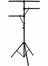 Load image into Gallery viewer, Mr Dj LS300 &lt;BR/&gt;Single 12ft Tall T-BAR Light Stand with Dual Side BAR