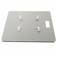 Load image into Gallery viewer, MR Truss BP2424 Universal Aluminum Base Plate 24&quot; x 24&quot; for 12&quot; Square Truss