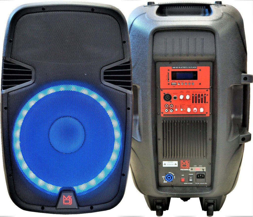 Mr. Dj PBX2690LB 15-Inch 3500 Watts Bass Amplifier Cabinet w Max Power Speaker