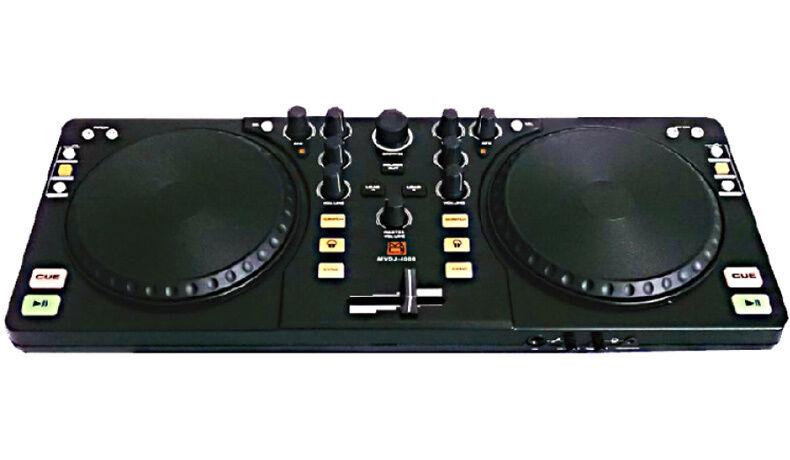 Mr. Dj MVDJ-4000 USB DJ Controller Built-In Sound Card
