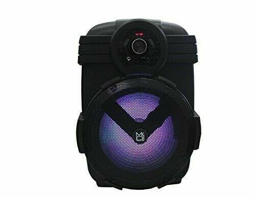 Mr. Dj Yuma 12" Portable Active Speaker with Rechargeable Battery 2000 Watts P.
