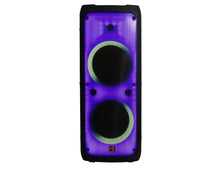 Load image into Gallery viewer, MR DJ FLAME5500LED Professional Portable Dual 12” 3-Way Full-Range Powered/Active DJ PA Multipurpose Live Sound Bluetooth Loudspeaker