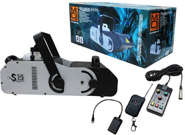 MR DJ DRAGON3000 3000W fog smoke machine with wire & wireless remote & Adjustable Head Angle
