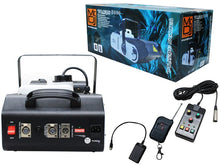 Load image into Gallery viewer, MR DJ DRAGON3000&lt;BR/&gt; 3000W fog smoke machine with wire &amp; wireless remote &amp; fog fluid, quick heat-up thick fog with Adjustable Head Angle