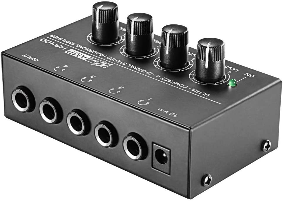 MR DJ Microamp HA400 Headphone Amplifier<BR/> HA400 Microamp is an ultra-compact 4-channel stereo headphone amplifier