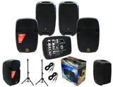 MR DJ PBX210COMBO Bluetooth Speaker<br/>Portable all in One Personal PA/DJ KTV System 2X 10