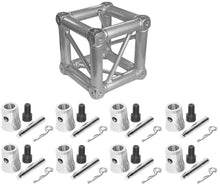 Load image into Gallery viewer, MR Truss TJB2W&lt;BR/&gt; Universal Corner Junction Block Box 1 Way-6Way with 8 Half Conical Couplers for 2Way Installation