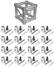 Load image into Gallery viewer, MR Truss TJB4W&lt;BR/&gt; Universal Corner Junction Block Box 1Way-6Way with 16 Half Conical Couplers for 4Way Installation