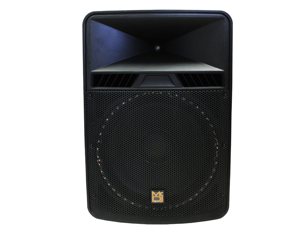 MR DJ PBX5500LED 18" PRO PA/DJ Speaker<BR/>2-Way 18" PRO PA/DJ Bass Reflex Bluetooth Active Amplified Speaker, 5500 Watts