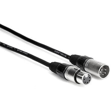 Load image into Gallery viewer, MR DJ 10 feet DMX105 5-pin 5-conductor XLR Male to Female DMX lighting cable Wire