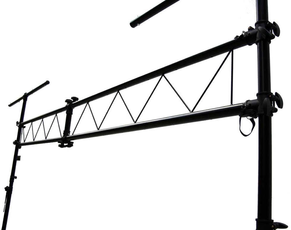 MR DJ LS500 8-Feet Mobile Portable Dj Band PRO Audio PA DJ Light Lighting Stage Fixture Truss Stand with T-Bar Trussing Stage System