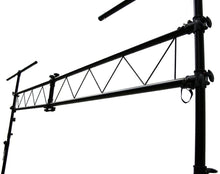 Load image into Gallery viewer, MR DJ LS500 8-Feet Mobile Portable Dj Band PRO Audio PA DJ Light Lighting Stage Fixture Truss Stand with T-Bar Trussing Stage System