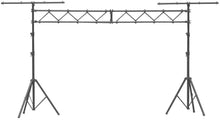 Load image into Gallery viewer, MR DJ LS500 8-Feet Mobile Portable Dj Band PRO Audio PA DJ Light Lighting Stage Fixture Truss Stand with T-Bar Trussing Stage System