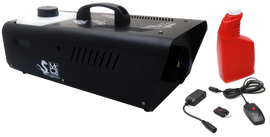 MR DJ DRAGON2500 2500W fog smoke machine with wire & wireless remote & fog fluid