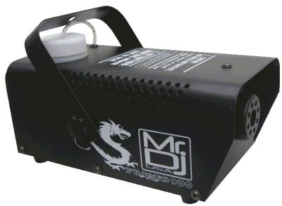 MR DJ DRAGON900<BR/> 900W compact fog smoke machine with remote & fog fluid, quick heat-up thick fog